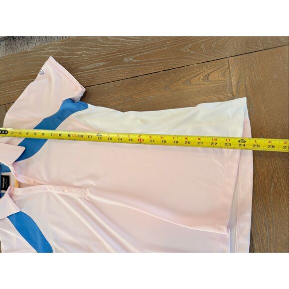Galvin Green Womens Madison GOLF Polo Lotus Pink Size Medium - Picture 5 of 6